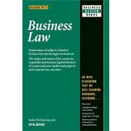 Business Law by Emerson, Robert W., 9780764142406