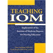 Teaching IOM by Finkelman, Anita; Kenner, Carole, 9781558102408