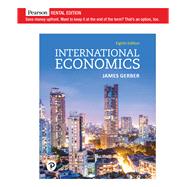 International Economics [Rental Edition] by Gerber, James, 9780136892410