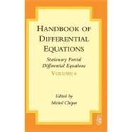 Handbook of Differential Equations: Stationary Partial Differential Equations by Chipot, 9780444532411