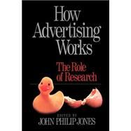 How Advertising Works : The Role of Research by John Philip Jones, 9780761912415