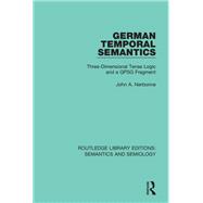 German Temporal Semantics by John A. Nerbonne, 9781134992416