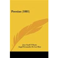 Poesias/ Poems by Rente, Jose Guell y., 9781437102420