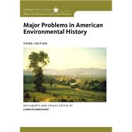 Major Problems In American Environmental History by Merchant,Carolyn, 9780495912422