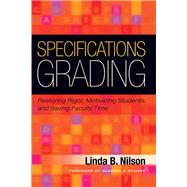 Specifications Grading by Nilson, Linda B.; Stanny, Claudia J., 9781620362426