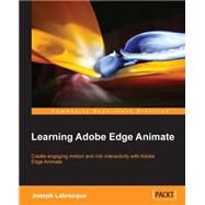 Learning Adobe Edge Animate by Labrecque, Joseph (NA), 9781849692427