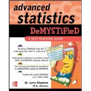 Advanced Statistics Demystified by Stephens, Larry, 9780071432429