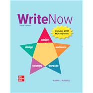 Write Now 2021 MLA Update [Rental Edition] by Russell, Karin, 9781265742430