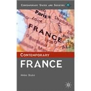 Contemporary France by Drake, Helen, 9780333792438