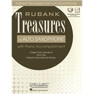 Rubank Treasures for Alto Saxophone Book with Online Audio (stream or download) by Voxman, H., 9781480352438