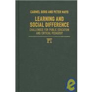 Learning and Social Difference by Mayo,Peter, 9781594512438