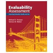 Evaluability Assessment by Trevisan, Michael S.; Walser, Tamara M., 9781452282442