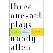 Three One-Act Plays by ALLEN, WOODY, 9780812972443