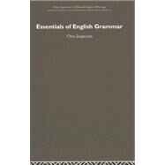 Essentials of English Grammar by Jespersen,Otto, 9780415402446