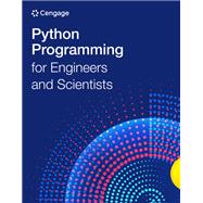 Python Programming for Engineers and Scientists by Cengage, 9798214002446