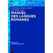 Manuel des langues romanes by Klump, Andre; Kramer, Johannes; Willems, Aline, 9783110302455