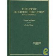 The Law of Securities Regulation by Hazen, Thomas Lee, 9780314172457