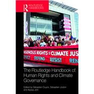 Routledge Handbook of Human Rights and Climate Governance by Duyck; STbastien, 9781138232457