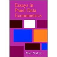 Essays in Panel Data Econometrics by Marc Nerlove, 9780521022460