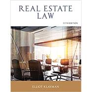 Real Estate Law 11th Edition by Elliot Klayman, 9781078822466