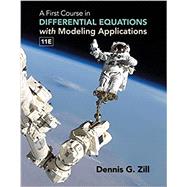 WebAssign for Zill's A First Course in Differential Equations with Modeling Applications, 11th Edition [Instant Access], Single-Term by Dennis G. Zill, 9781337652469
