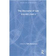 Discourse Of Law by Humphreys,S. C., 9783718602483