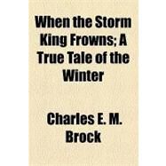 When the Storm King Frowns: A True Tale of the Winter by Brock, Charles E. M., 9781154542486