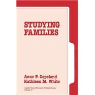Studying Families by Anne P. Copeland, 9780803932487