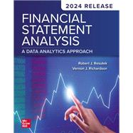 Financial Statement Analysis: A Data Analytics Approach [Rental Edition] by Resutek, 9781265332488