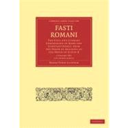 Fasti Romani by Clinton, Henry Fynes, 9781108012492