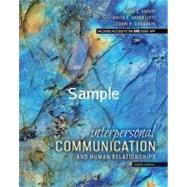 Interpersonal Communication and Human Relationships by Knapp, Mark; Vengelisti, Anita; Caughlin, John, 9781792422492