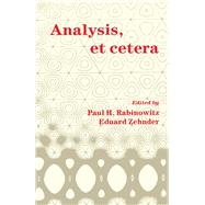 Analysis, et Cetera : Research Papers Published in Honor of Jurgen Moser's 60th Birthday by Rabinowitz, Paul H.; Zehnder, Eduard, 9780125742498