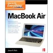 How to Do Everything Macbook Air by Rich, Jason, 9780071802499