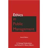 Ethics in Public Management by Frederickson; H George, 9780765632500