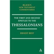 1 & 2 Thessalonians by Best, Ernest, 9780826472502