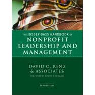 The Jossey-Bass Handbook of Nonprofit Leadership and Management by Renz, David O.; Herman, Robert D., 9780470392508