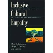 Inclusive Cultural Empathy by Pedersen, Paul B., 9780979212512