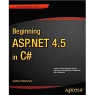 Beginning Asp.net 4.5 in C# by MacDonald, Matthew, 9781430242512