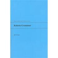 Kokota Grammar by Palmer, Bill, 9780824832513