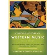 Concise History of Western Music by Hanning, Barbara Russano, 9780393932515