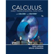 Calculus Early Transcendental...,Larson, Ron; Edwards, Bruce H.,9781337552516