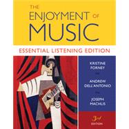 The Enjoyment of Music: Essential Listening Edition (Third Essential Learning Edition) by Dell'Antonio, Forney, Machlis, 9780393602517
