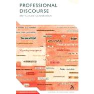 Professional Discourse by Gunnarsson, Britt-Louise, 9780826492517