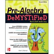 Pre-Algebra DeMYSTiFieD, Second Edition by Bluman, Allan, 9780071742528