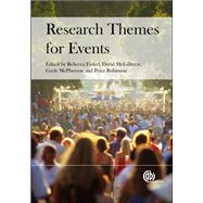 Research Themes for Events by Finkel, Rebecca; McGillivray, David; Mcpherson, Gayle; Robinson, Peter, 9781780642529