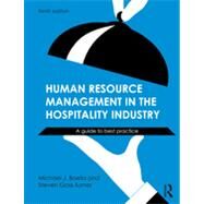 Human Resource Management in the Hospitality Industry: A Guide to Best Practice by Boella; Michael, 9780415632539