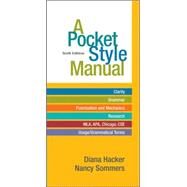 A Pocket Style Manual by Hacker, Diana; Sommers, Nancy, 9780312542542