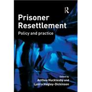 Prisoner Resettlement by Hucklesby; Anthea, 9781843922544