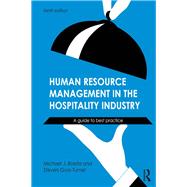 Human Resource Management in the Hospitality Industry: A Guide to Best Practice by Boella; Michael, 9780415632546