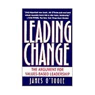 Leading Change by O'TOOLE, JAMES, 9780345402547